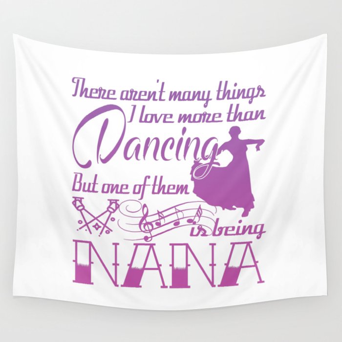 Dancing Nana Wall Tapestry