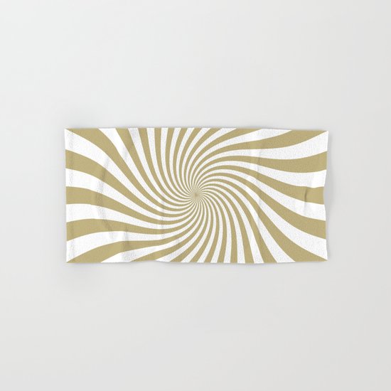 Swirl (Sand/White) Hand & Bath Towel