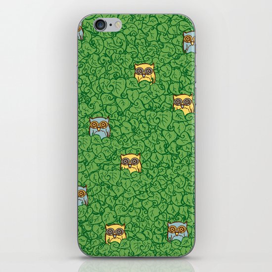 Little Leafy Friends iPhone & iPod Skin