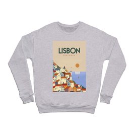 Lisbon Portugal Crewneck Sweatshirt