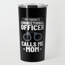 Correctional Officer Facility Flag Training Travel Mug