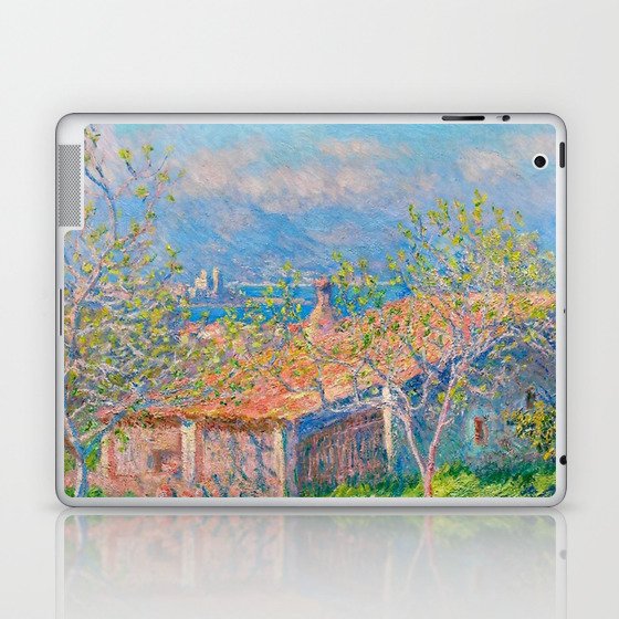 Claude Monet Gardener's House at Antibes, 1888  Laptop & iPad Skin