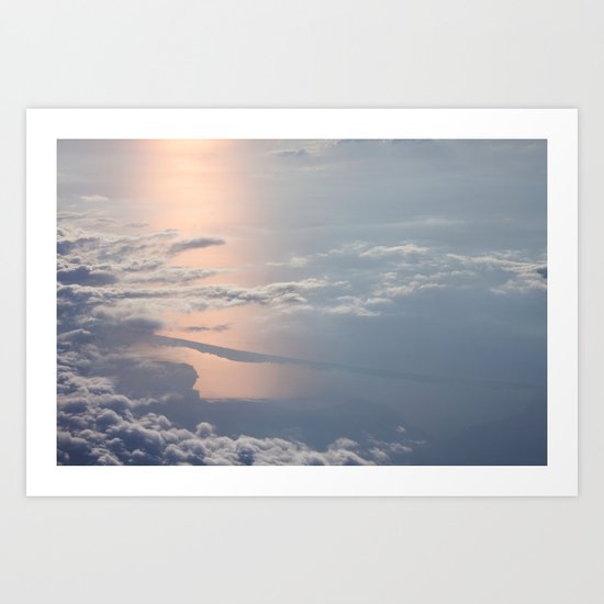 Walking On Air Art Print