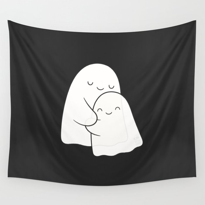 Ghost Hug - Soulmates Wall Tapestry