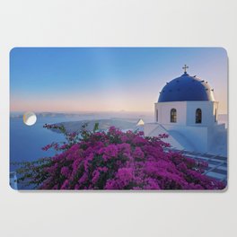 The Beauty of Santorini Cutting Board