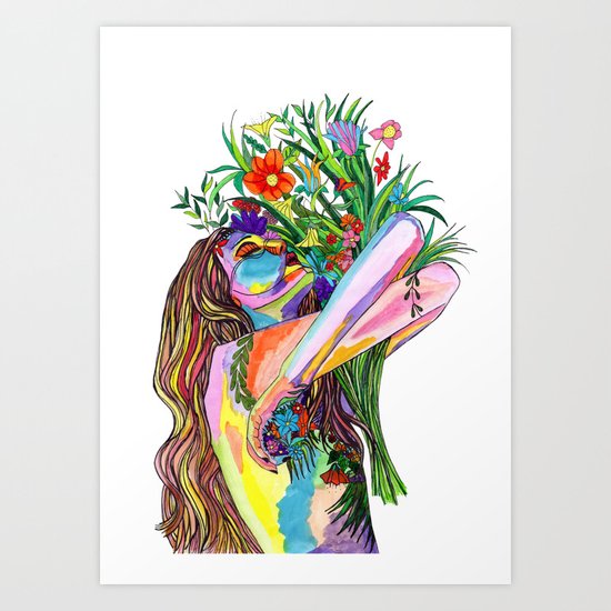 Senses Art Print