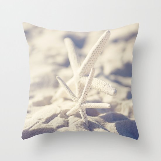 Two Starfish Throw Pillow