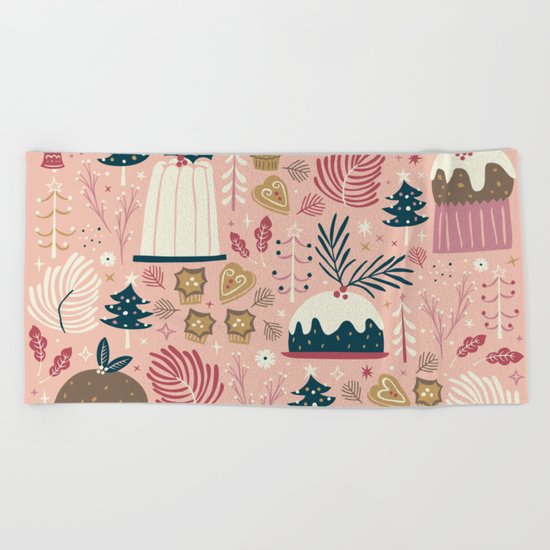 Holiday Delights Beach Towel