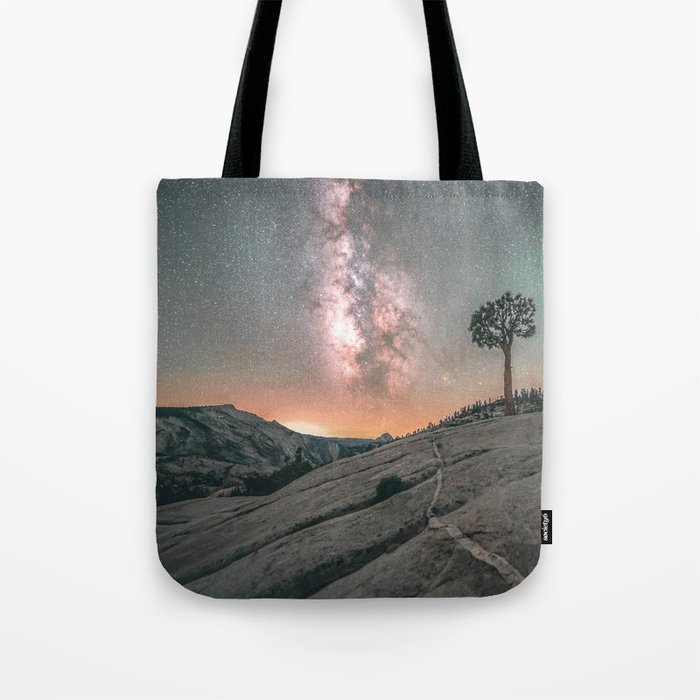 Canyon Milky Way Stars Tote Bag