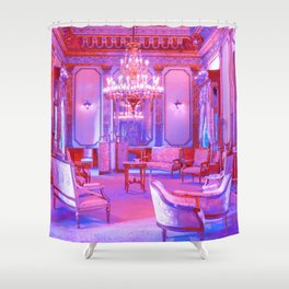 Periwinkle Royalty Room Shower Curtain
