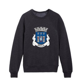 Braga, Portugal Kids Crewneck