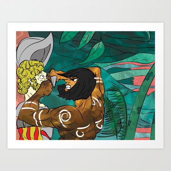 "WE SAID NO VACANCY!!" Art Print