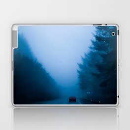 Misty Vancouver Island Landscape Photography Laptop & iPad Skin