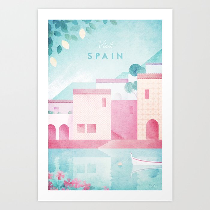 Spain Art Print
