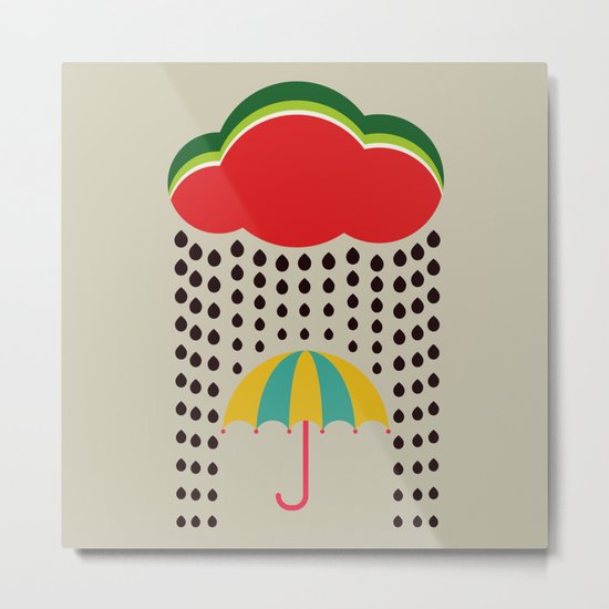 Refreshing watermelon Metal Print