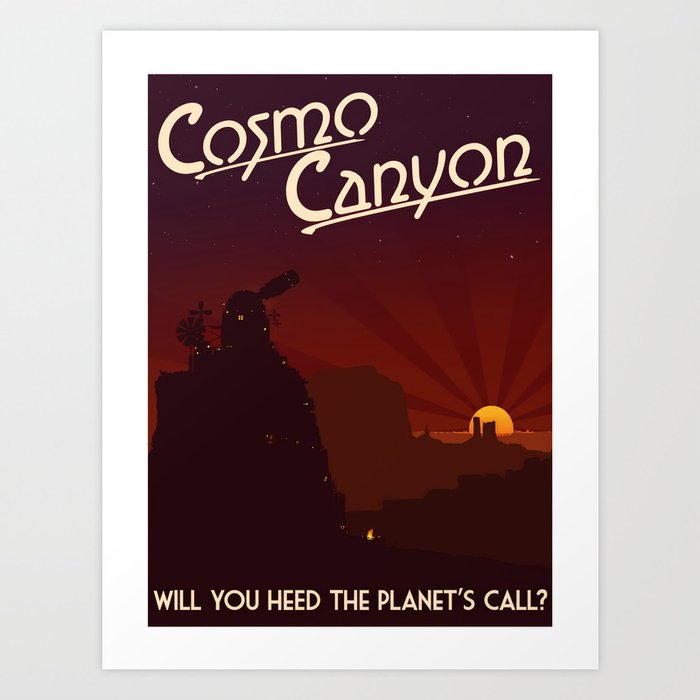 Cosmo Canyon Tribute Art Print
