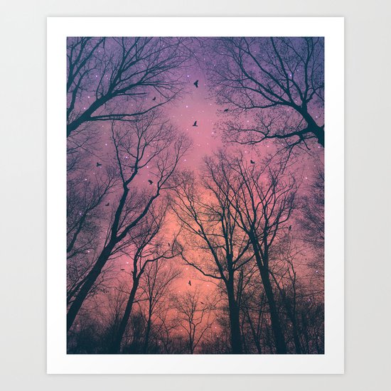 When the Dawn Is Still Dark Art Print