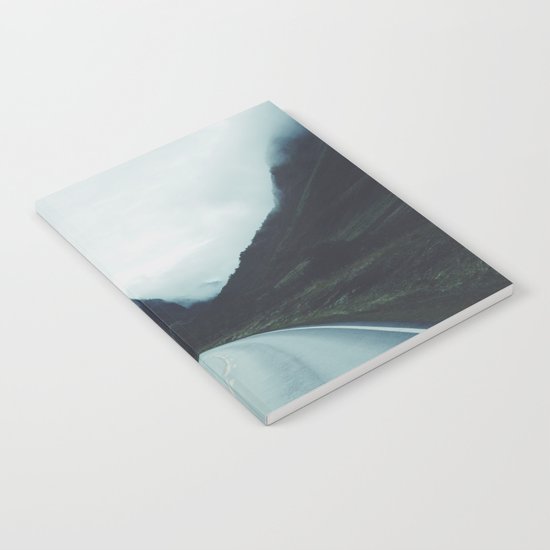 Dark road Notebook