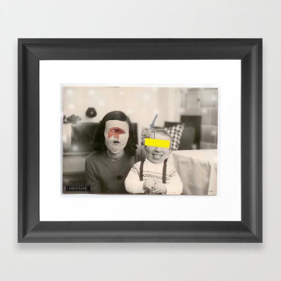 Ma and Me 2 Framed Art Print