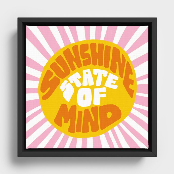 Sunshine Vibes Art Print by sunshinecanteen | Society6