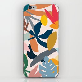 Abstract Floral No.1 iPhone Skin