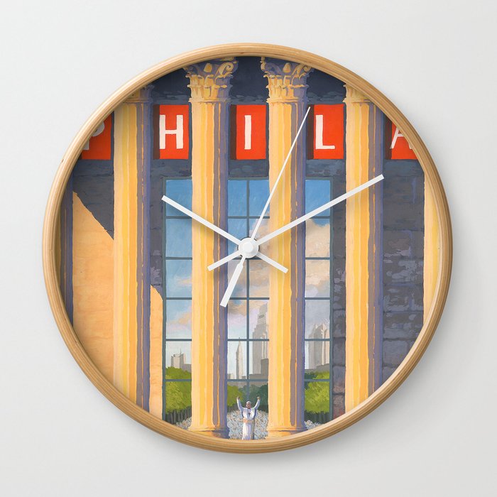Philadelphia Welcomes Pope Francis Wall Clock