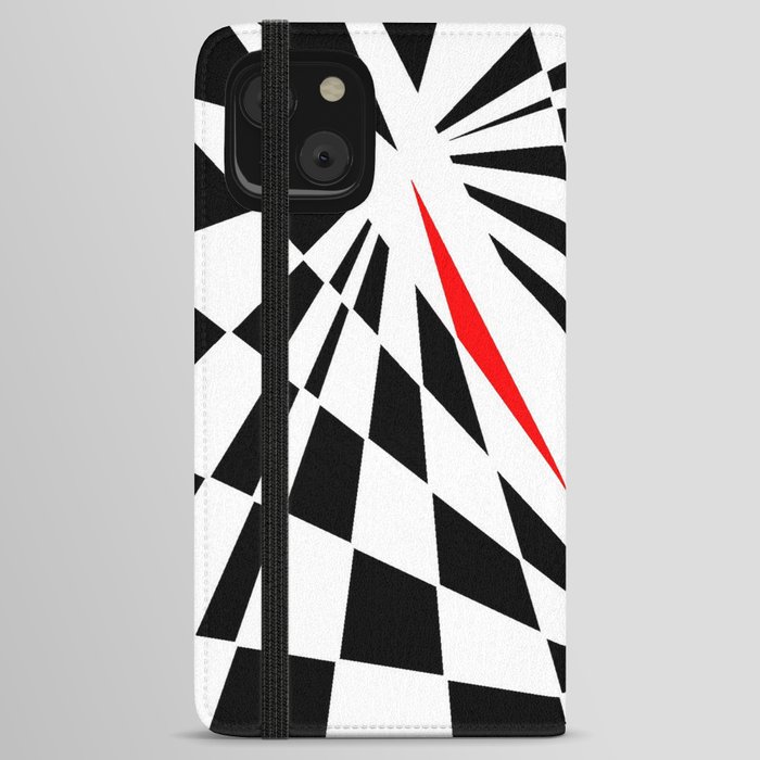 New Optical Pattern 86 iPhone Wallet Case
