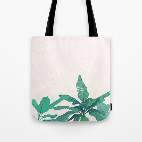 Banana leaves Tote Bag