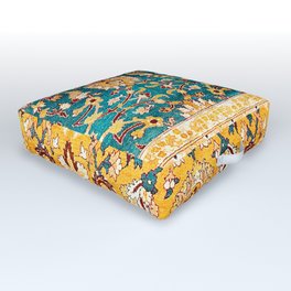 Amritsar Punjab Northwest Indian Rug Print Outdoor Floor Cushion | Pattern, Oriental, Floral, Tribal, Persian, Graphicdesign, Amritsar, Geometric, Indian, Vintage 