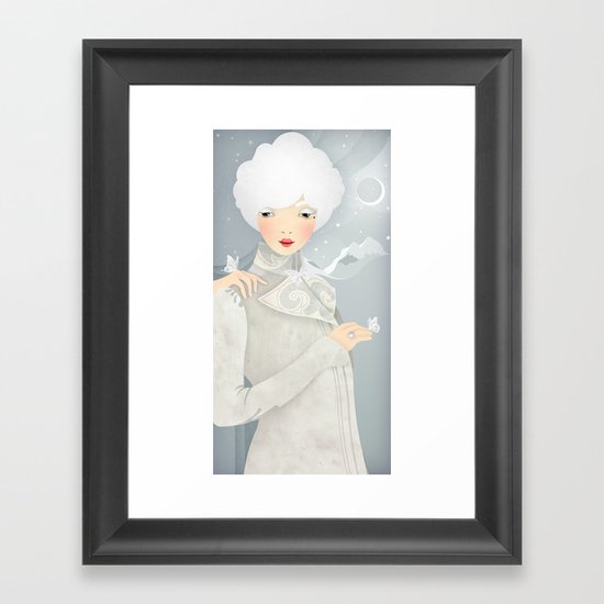 The Wings of the Dove Framed Art Print