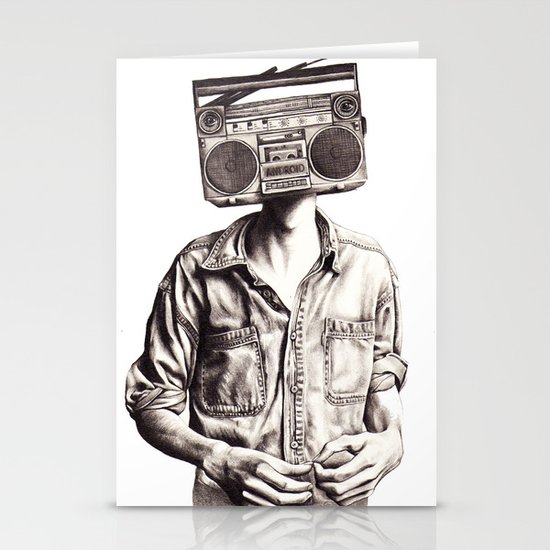 Radio-Head Stationery Cards