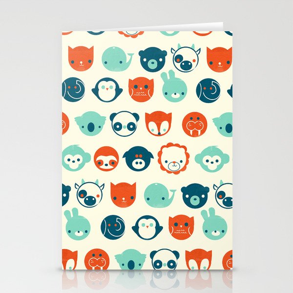 Menagerie Stationery Cards
