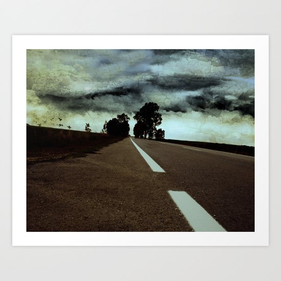 The Road Art Print