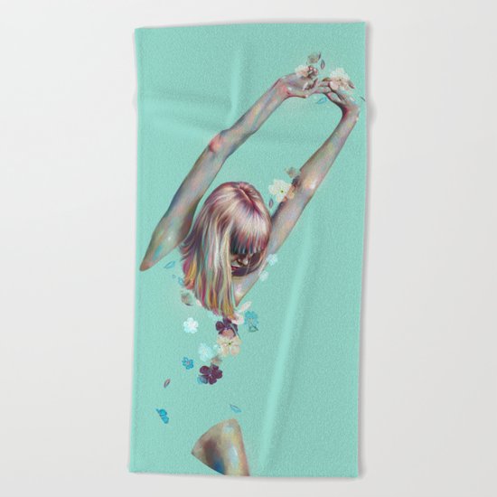 Blue Beach Towel