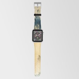 Abstract marble sky pixel art Apple Watch Band