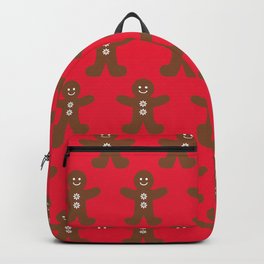 Christmas and Hanukkah Holidays Gingerbread Cookies People Backpack