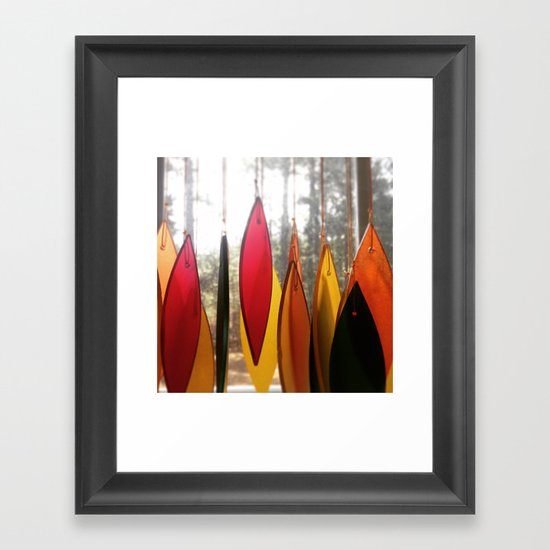 Colorful Morning Framed Art Print