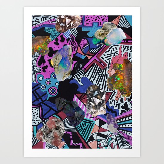 RADICAL ▲ SYNTHIA Art Print