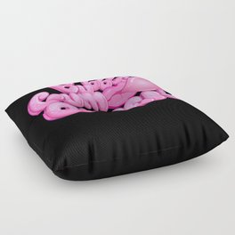 Bubblegum Queen Chewing Gum Candy Floor Pillow