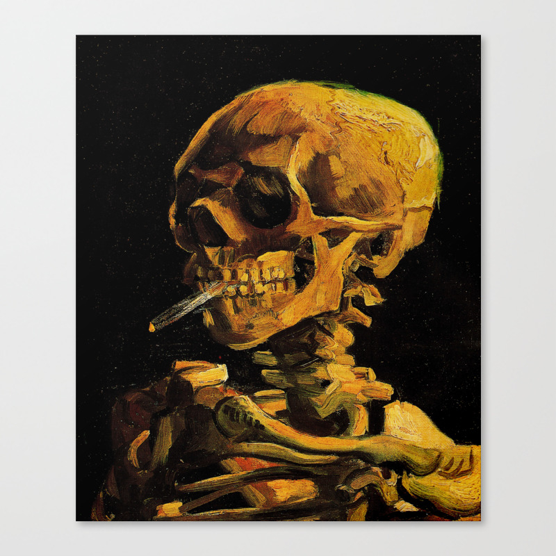 vincent van gogh skull