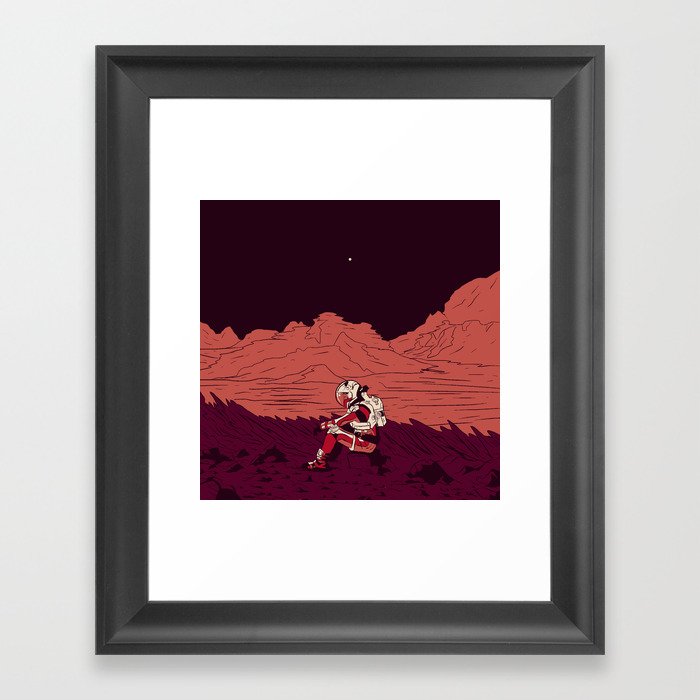 The Martian Framed Art Print