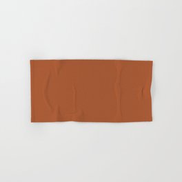 rust colored bath towels