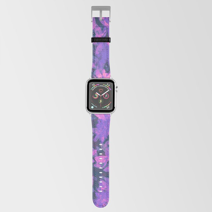 Ethereal Flowers Pink and Purple  Apple Watch Band