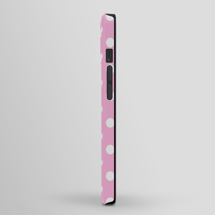 Polka Dots (White & Pink Pattern)