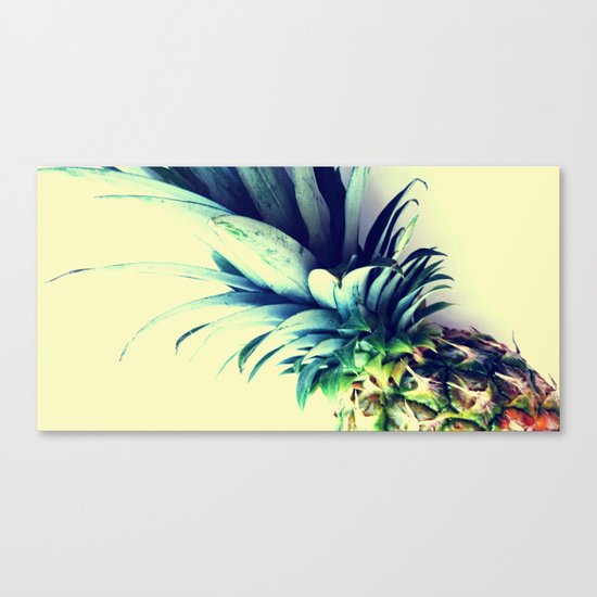 Tall pineapple Canvas Print
