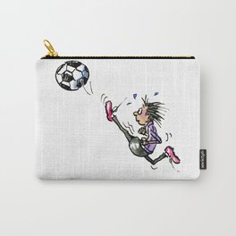 Little Soccer Girl Carry-All Pouch
