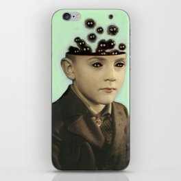 Fur Brains - Hand Painted Vintage Photography iPhone Skin