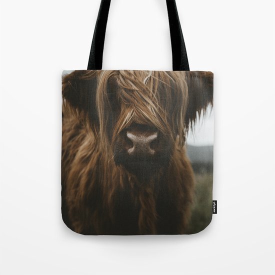 Scottish Highland Cattle Tote Bag