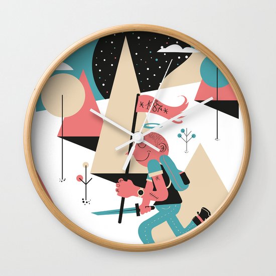 Run boy ! Wall Clock
