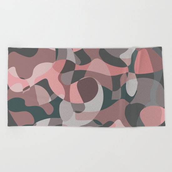 Camouflage XXXVIII Beach Towel
